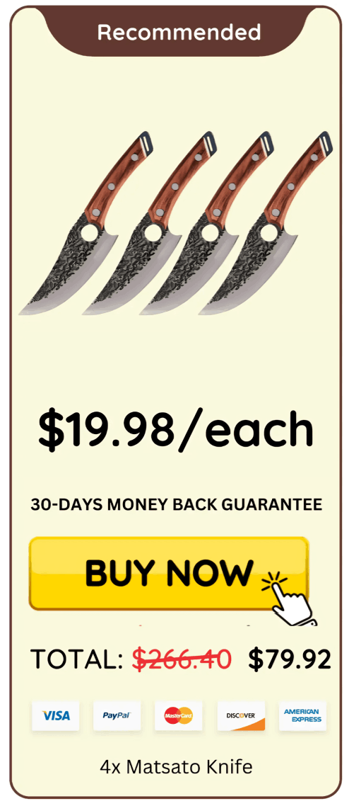 Matsato Knives offer package price 
